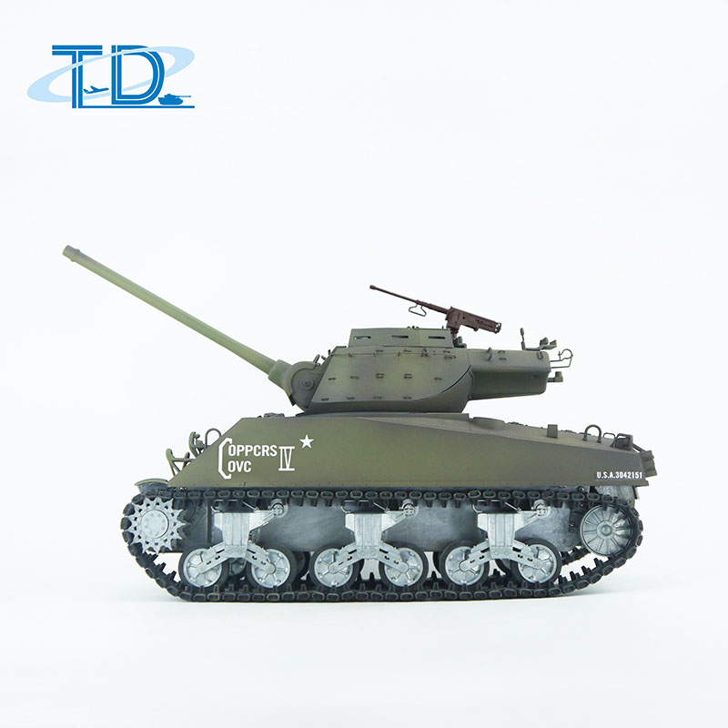 2.4Ghz 1/16 U.S.A  "Sherman"M36 RC Tank Sound+Smoke+Shooting Customized Paint