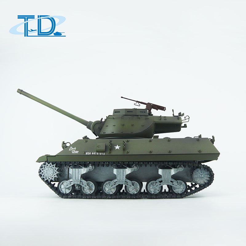 2.4Ghz 1/16 U.S.A  "Sherman"M36B1 RC Tank Sound+Smoke+Shooting Customized Paint