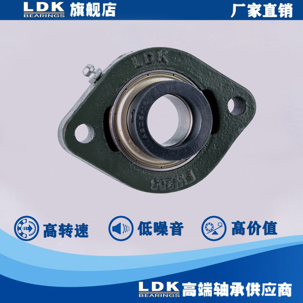 LDK 2-Bolt Flange Bearing Units SBFW206/SAFW206