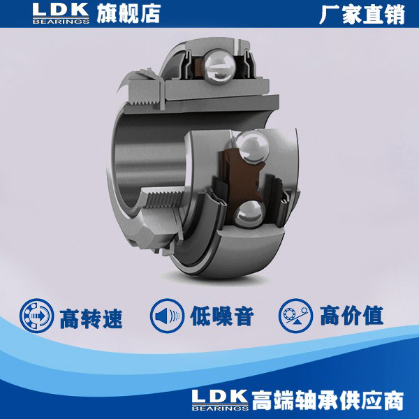 LDK 3-Bolt Flange Bearing Units UCFB206A