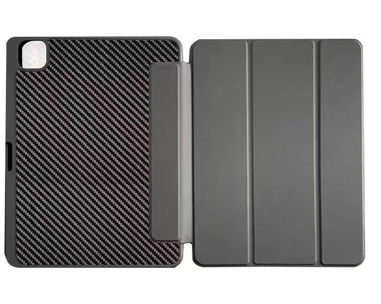 Customized carbon fiber phone case processing with carbon fiber casing