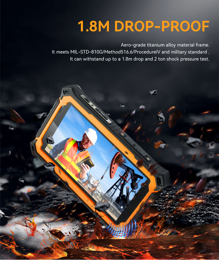 HUGEROCK T71 Highly Reliable Strong Light Readable Rugged Tablet PC From Shenzhen SOTEN Technology