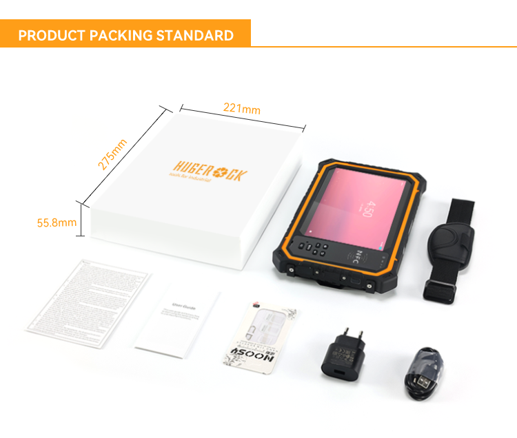 HUGEROCK T80 Highly Reliable Strong Light Readable Rugged Tablet PC From Shenzhen SOTEN Technology