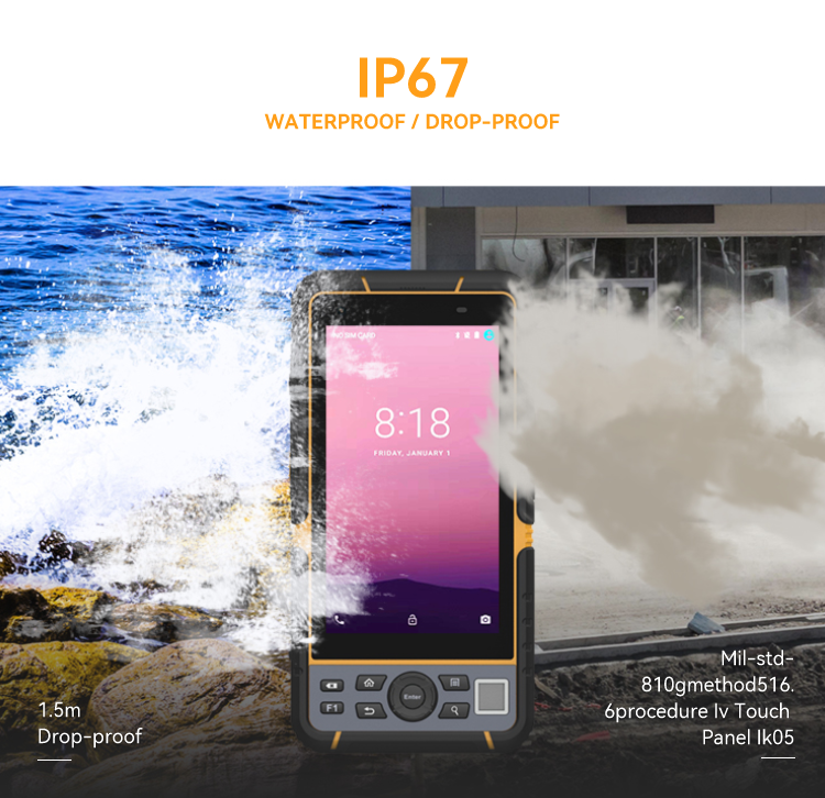 HUGEROCK T60 Highly Reliable Rugged PDA From Shenzhen SOTEN Technology