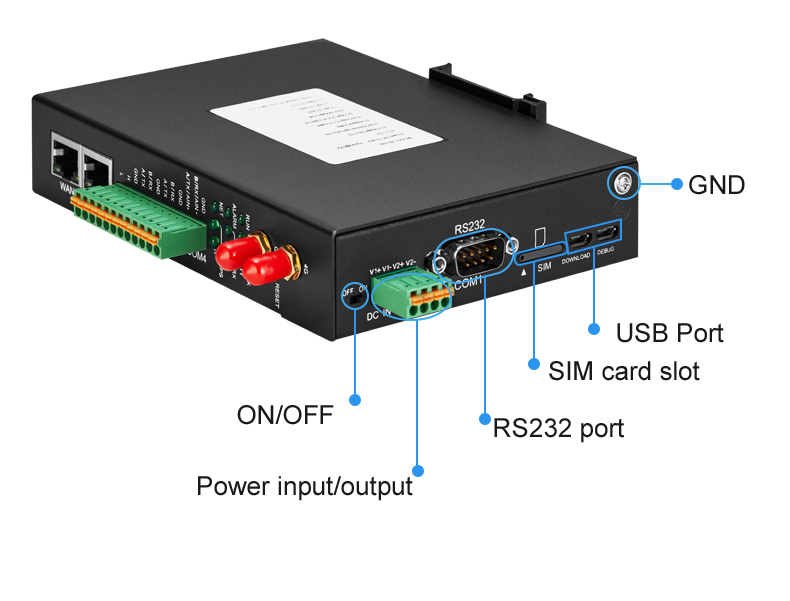 Multiple Protocol Conversion Industrial IoT Gateway for Smart City