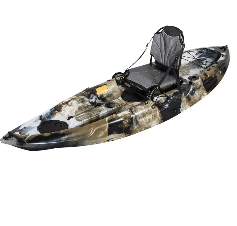 New Arrival Rotomolded Plastic Solo Skiff Boats Fishing Motorised Kayak Youge